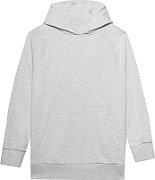 Women's sweatshirt 4F F0955 cool light gray melange 4FWSS24TSWSF0955 27M S
