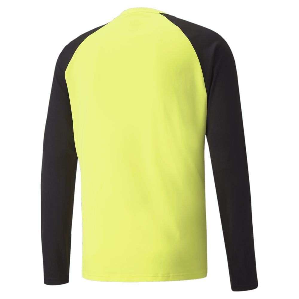 Puma teamPACER GK LS men's goalkeeper sweatshirt yellow-black 704933 42 S
