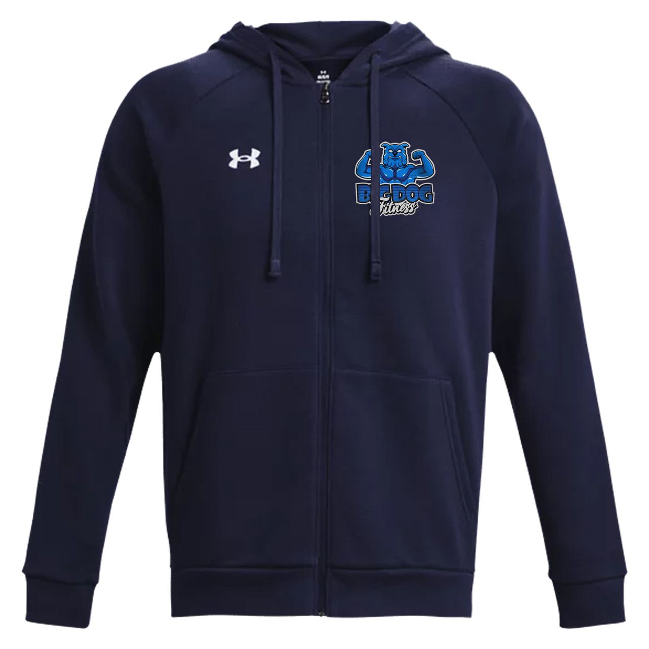 Under Armour Rival Fleece Hoodie navy blue 1379757 410 XL