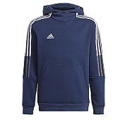 adidas Tiro 24 Hooded Women's Sweatshirt navy blue IR7507