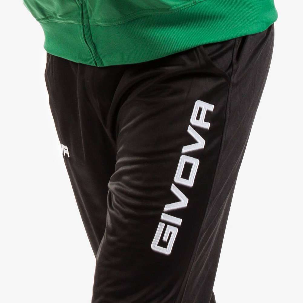Givova Tuta Visa Triacetato Tracksuit Green-Black TR018 1310 XS