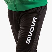 Givova Tuta Visa Triacetato Tracksuit Green-Black TR018 1310 XS