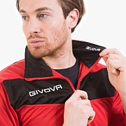 Givova Tuta Visa Triacetato Tracksuit Red/Navy TR018 1204 3XS