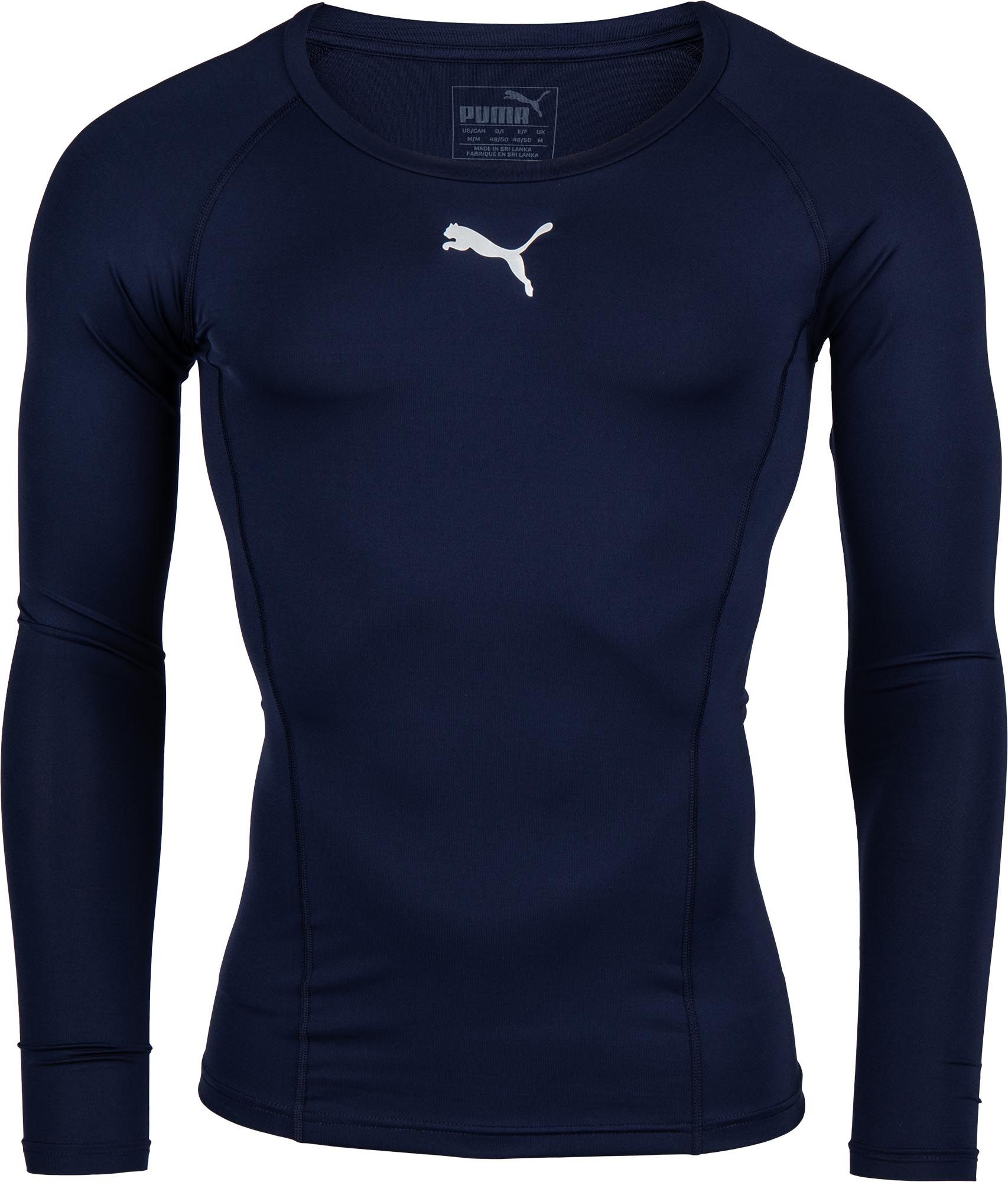 Puma LIGA Baselayer LS Men's T-Shirt navy blue 655920 20 L