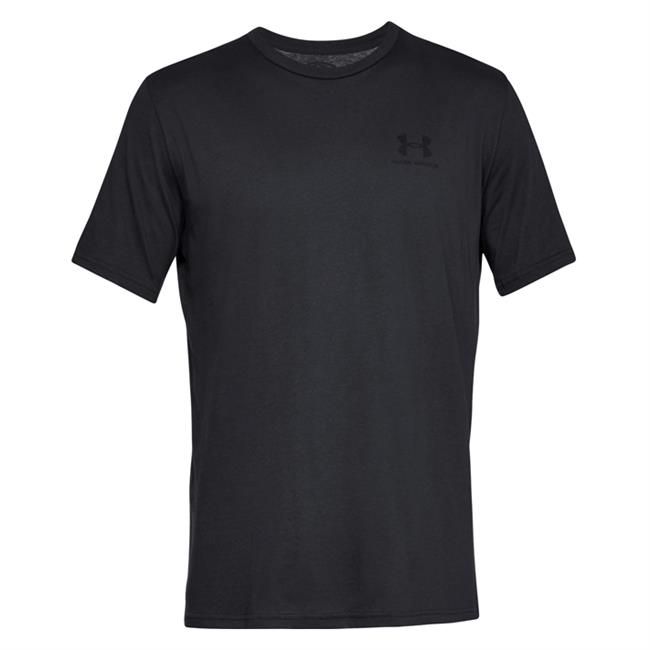 Under Armour Sportstyle Left Chest SS Men's T-Shirt Black 1326799 001 XL