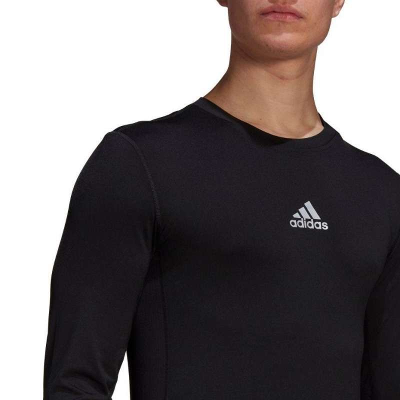 adidas Compression Long Men's T-Shirt Black GU7339 L