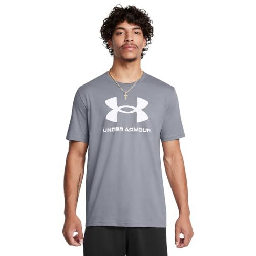 Under Armour Sportstyle Logo Men's T-Shirt Grey 1382911 035 M