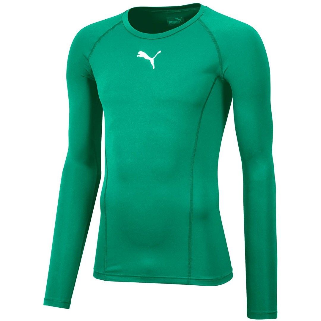 Puma Liga Baselayer Tee LS Men's T-Shirt green 655920 05 M