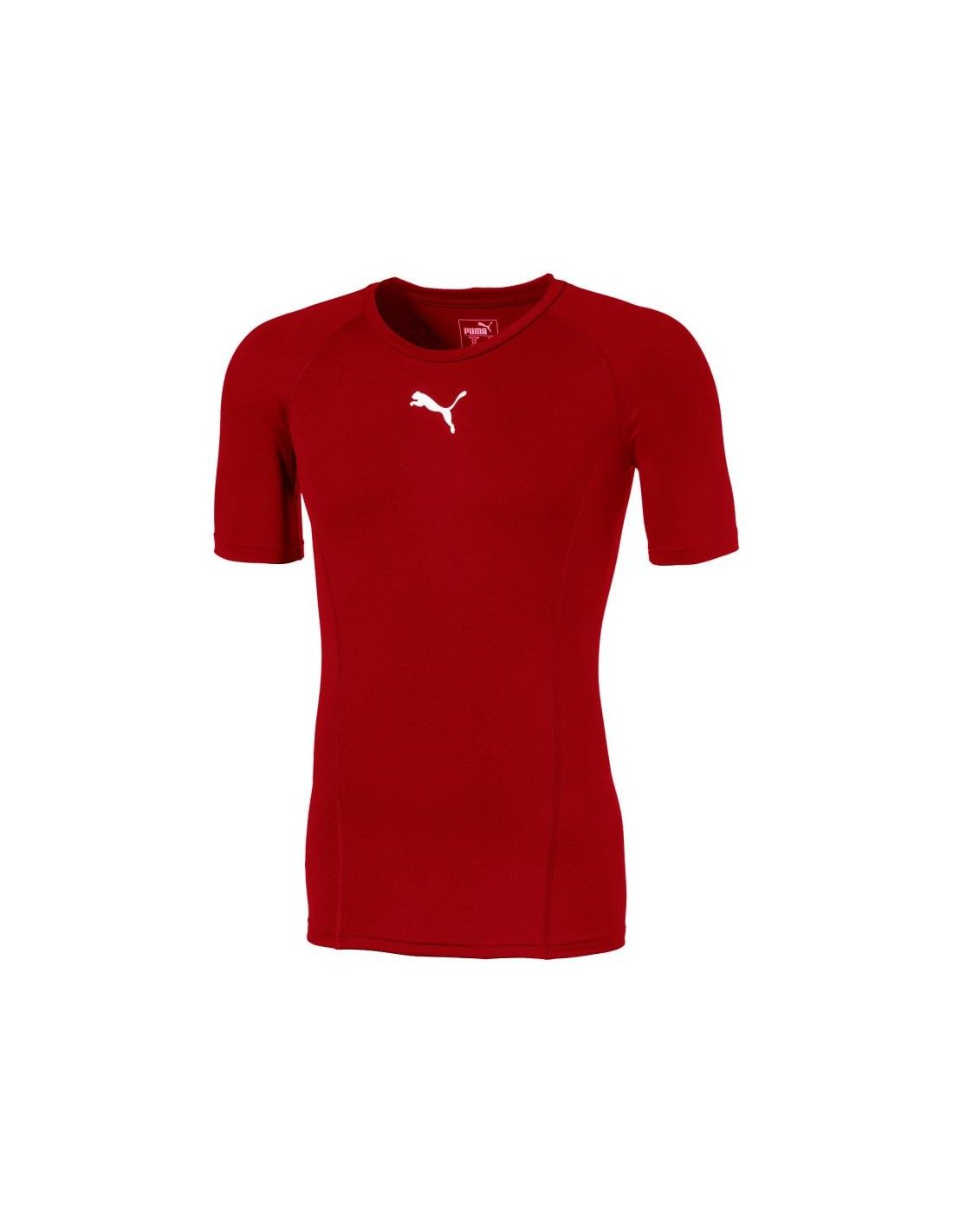Puma LIGA Baselayer SS Men's T-Shirt Red 655918 01 M