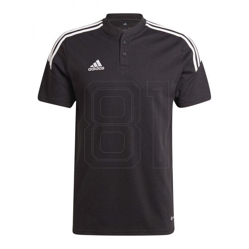 adidas Condivo 22 Polo Men's T-Shirt Black H44105 S