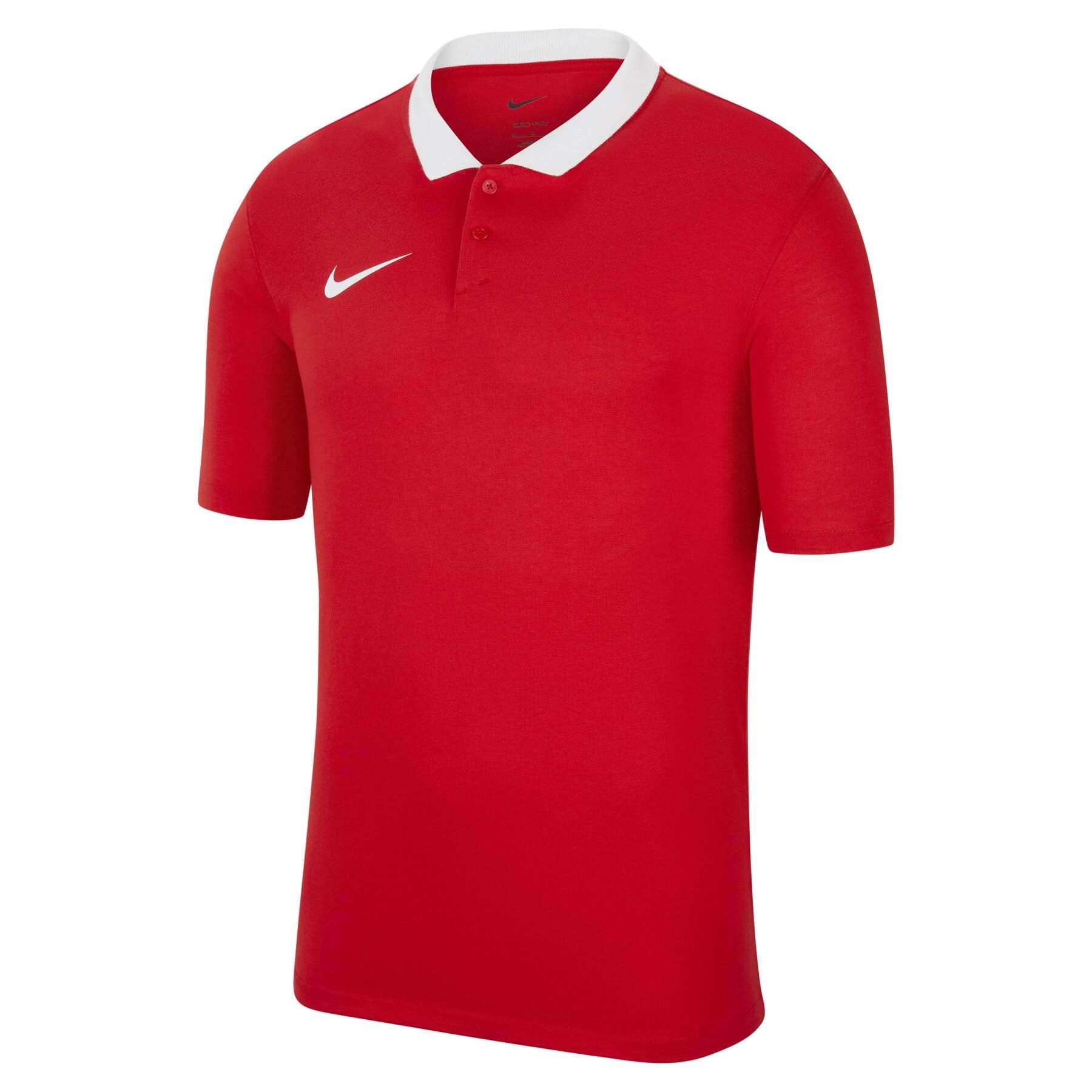 Nike Dri-FIT Park 20 Polo SS Men's T-Shirt Red CW6933 657 L