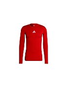 adidas Compression Long Sleeve Tee Red GU7336 XL