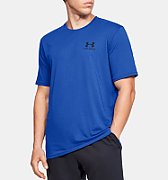 Under Armour Sportstyle Left Chest SS Men's T-Shirt Blue 1326799 468 S