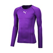 Puma LIGA Baselayer LS Men's T-Shirt purple 655920 10 M