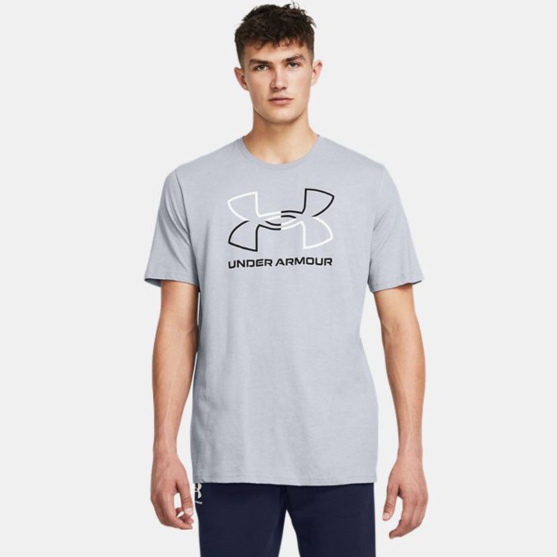 Under Armour GL Foundation Uodate SS Men's T-Shirt Grey 1382915 011 2XL