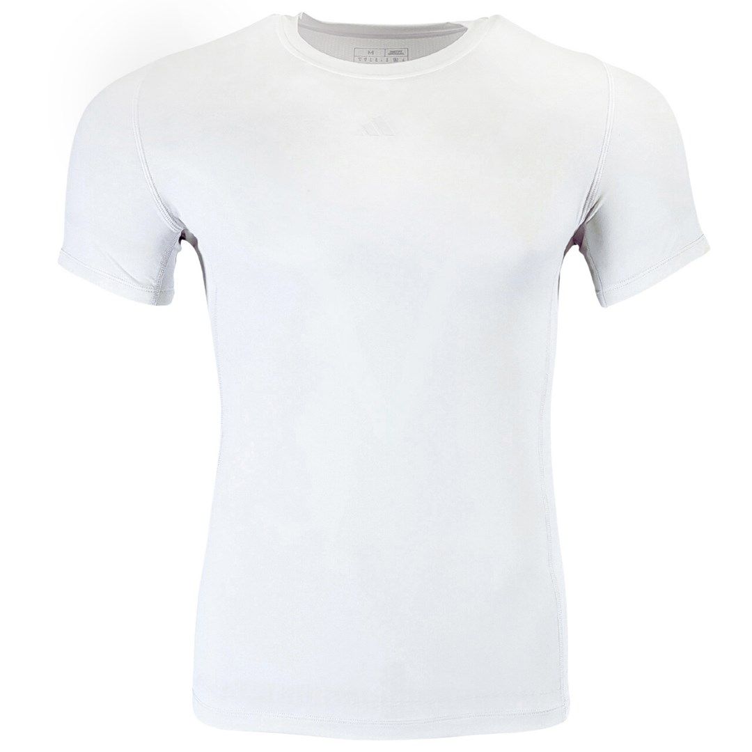 adidas Techfit Aeroready Short Sleeve T-Shirt White IS7605 L