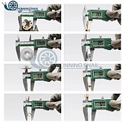 300 DIGIT CALIPER.   12 3V/DATA/SQ /CERT.