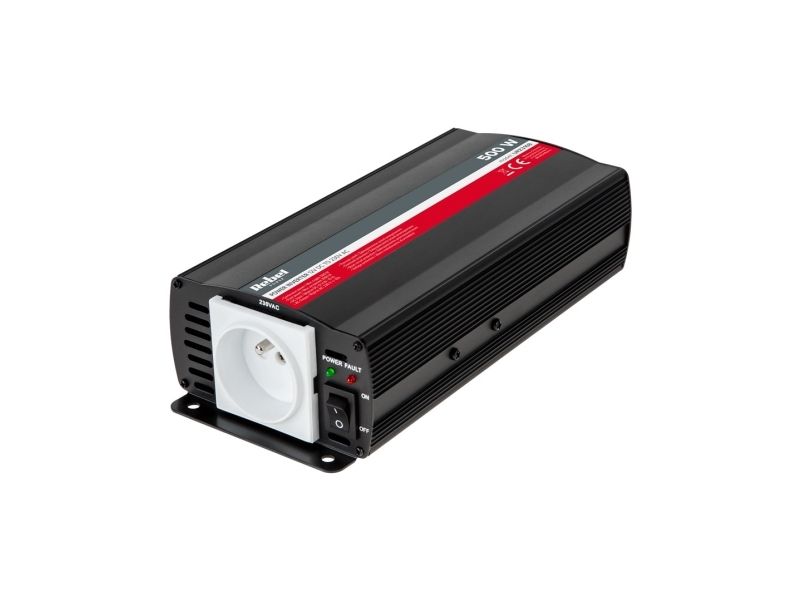 Inverter REBEL 12V/230V 500W(gn. type E:Polish  French)