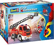 Revell 00914 First Construction Auto Folding Fire Truck