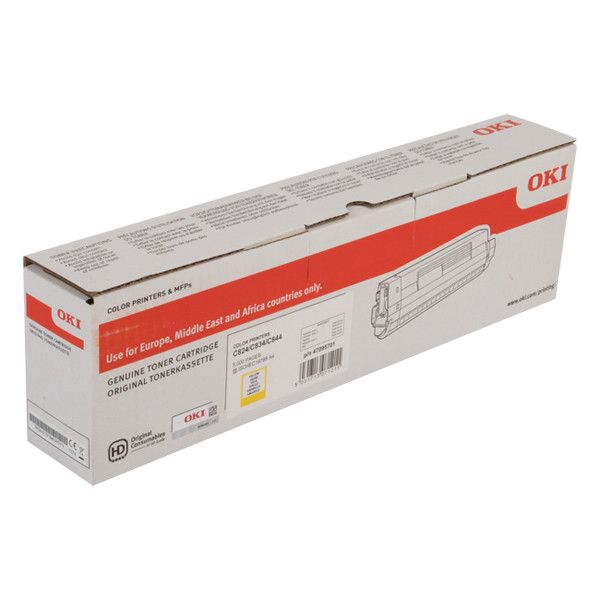 OKI 47095701 toner cartridge 1 pc(s) Original Yellow