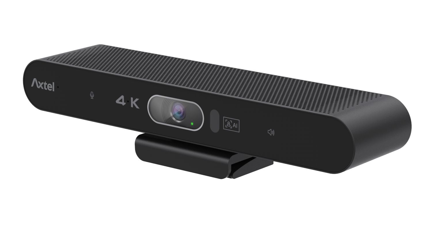 Camera Videoconferinta Axtel AX-4K Video-Bar-Mini, Rezolutie 4k 3840x2160@30fps, Senzor 1/3.0 , 8.0MP, Zoom digital 4x ePTZ Functii urmarire vorbitor, prim-plan grup Unghi de vizualizare D94 / H90 / V55 grade, iluminare minima 340 lux preluare sunet 360 printr-o matrice de 2 microfoane