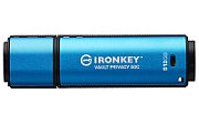 512GB USB-C IRONKEY VAULT 50C/AES-256 ENCRYPTED FIPS 197