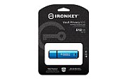 512GB USB-C IRONKEY VAULT 50C/AES-256 ENCRYPTED FIPS 197