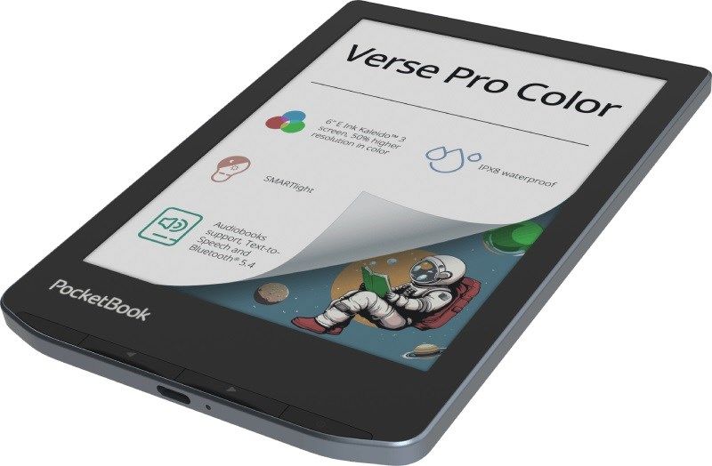 Ebook PocketBook Verse Pro Color 634 6  E-Ink Kaleido 3 16GB Wi-Fi Stormy Sea