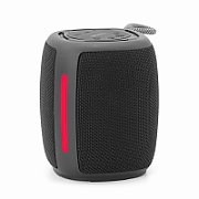 Gembird SPK-BT-LED-03-BK portable Bluetooth speaker with RGB LED Light Black 5W