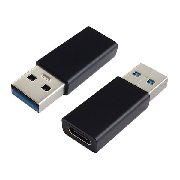USB 3.0 A/M - C/F ADAPTER/5GBPS ALU BLACK