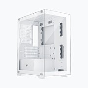 Carcasa 1STPLAYER MI2-A Mid Tower ARGB ALB, Tempered Glass, Sloturi Expansiune 4, Drive Bays: 1x3.5 HDD 1x2.5 SSD, Ventilatoare Suportate: 5 (spate: 1x120mm, sus: 2x120mm, jos: 2x120mm), Format Placa De Baza Suportat: Micro-ATX, ITX, Inaltime Maxima Cooler Procesor: 165mm, Lungime Maxima Placa