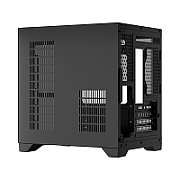 Carcasa 1STPLAYER MV5 TP Cube Tower NEGRU, Tempered Glass, Sloturi Expansiune 4, Drive Bays: 1x3.5 HDD 2x2.5 SSD, Ventilatoare Suportate: 7 (spate: 1x120mm, fata: 2x120mm, sus: 2x120mm, jos: 2x120mm), Format Placa De Baza Suportat: Micro-ATX, ITX, Inaltime Maxima Cooler Procesor 157mm, Lungime