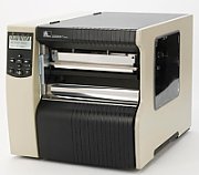 TT Printer 220Xi4 300dpi, Euro/ UK cord, Swiss 721 font, Serial, Parallel, USB, Int 10/100, Cutter with Catch Tray, Bifold Media Door