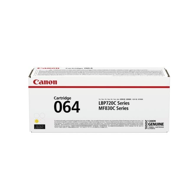 Cartus toner Canon 4931C001 ,Galben ,5 000 Pagini ,Original (CRG064Y) 