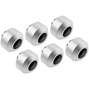 Optimus Hardtube Fitting  12mm  6 Pack of Tools - Satin Nickel