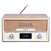 Retro radio Denver MDA-525LW light wood