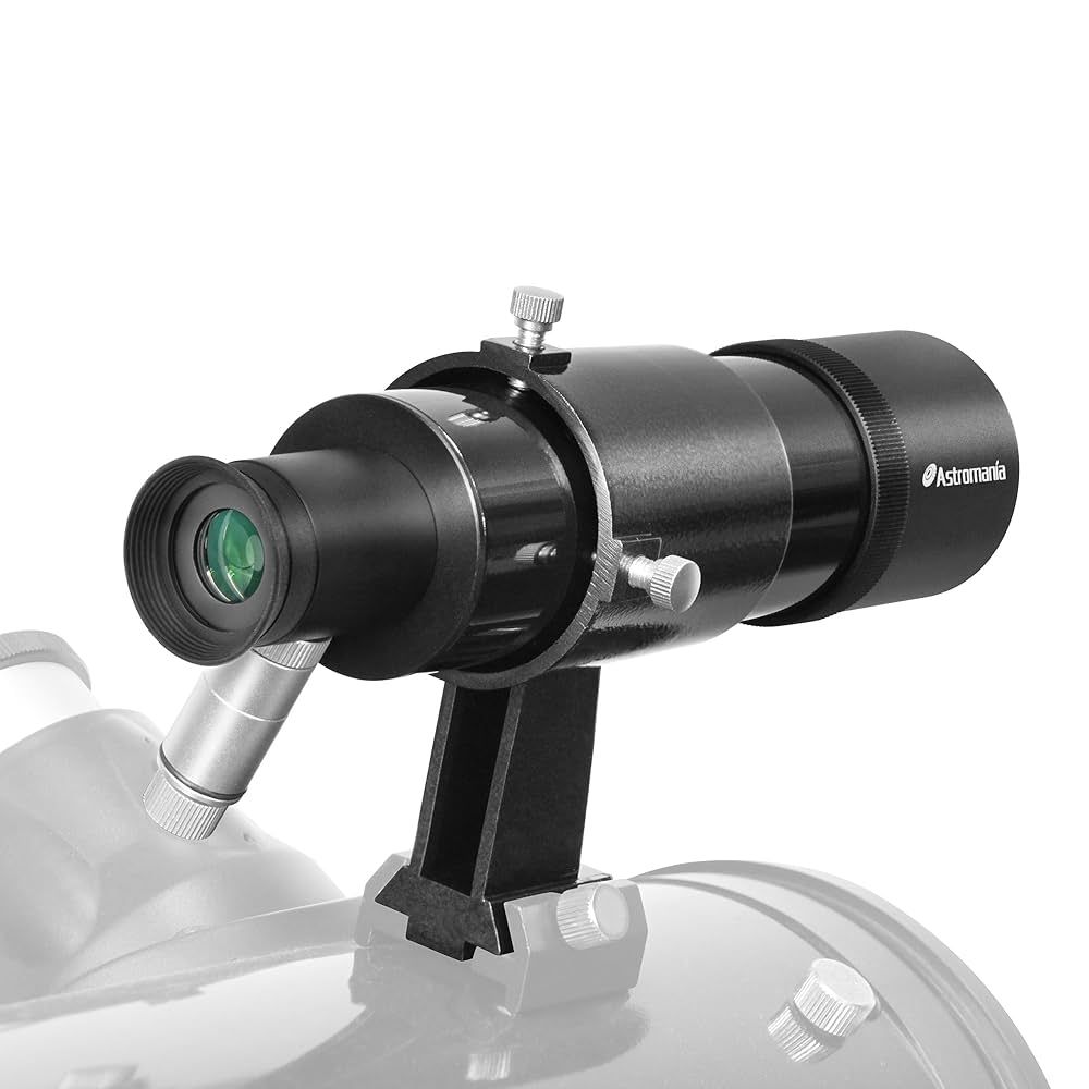 Skywatcher 9x50 finder scope with mount (black)