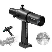 Skywatcher 6x30 finder scope with straight mount (black)
