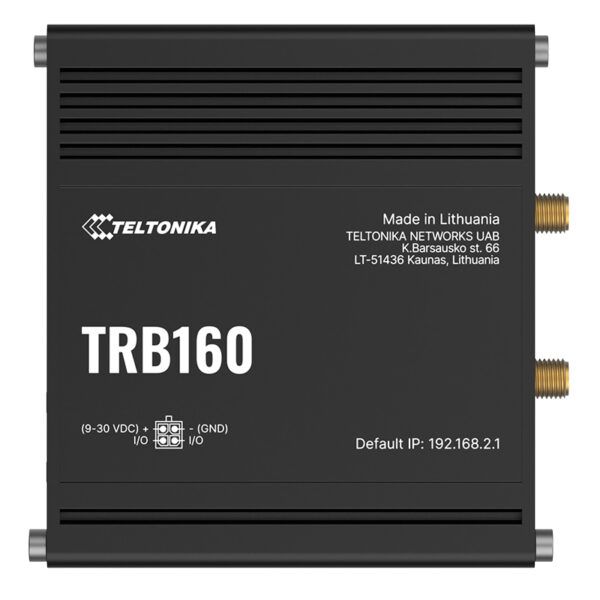 Teltonika Teltonika TRB160 4G LTE Cat6 IoT-Gateway gateway-uri/controlere 10, 100, 1000 Mbit/s