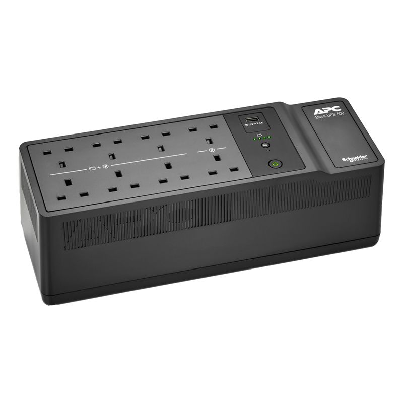 APC BACK-UPS 500VA 8 BRITISH/OUTLETS