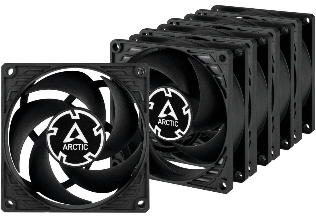 Ventilator ARCTIC ACFAN00301A ,80 x 80 x 25 mm ,1200 rpm ,Negru 