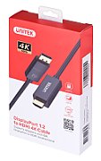 UNITEK CABLE DisplayPort 1.2  HDMI  4K@60HZ  1 8M  V1608A