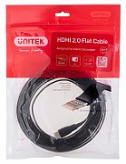 UNITEK HDMI CABLE 2.0 4K60HZ FLAT  5M  C11063BK-5M