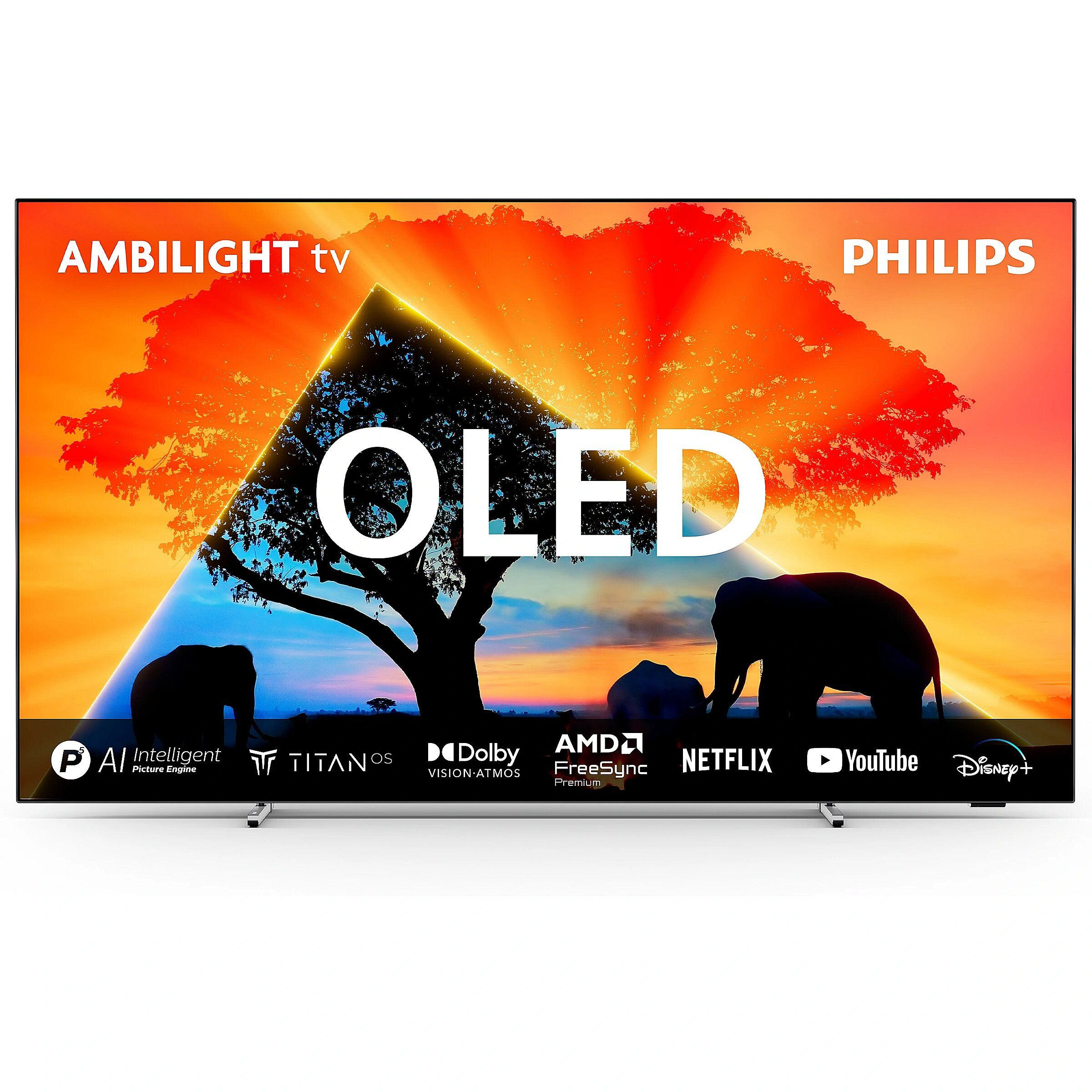 Philips 65OLED769/12 TV 165.1 cm (65 ) 4K Ultra HD Smart TV Wi-Fi Metallic