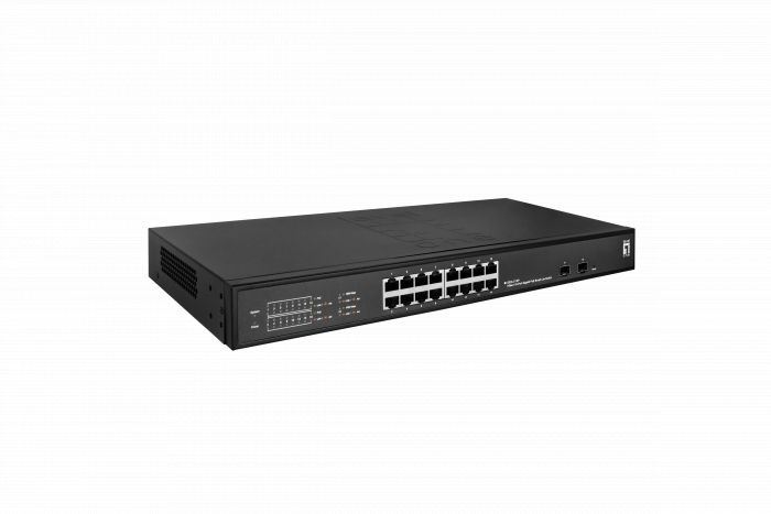 Switch LevelOne GES-2118P, 18 porturi 10 / 100 / 1000 MBs