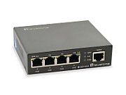 LEVELONE LevelOne GEP-0523, 5-Port Gigabit PoE Switch, 802.3at/af PoE, 4 PoE Outputs, 60W, 96 x 30 x 111 mm