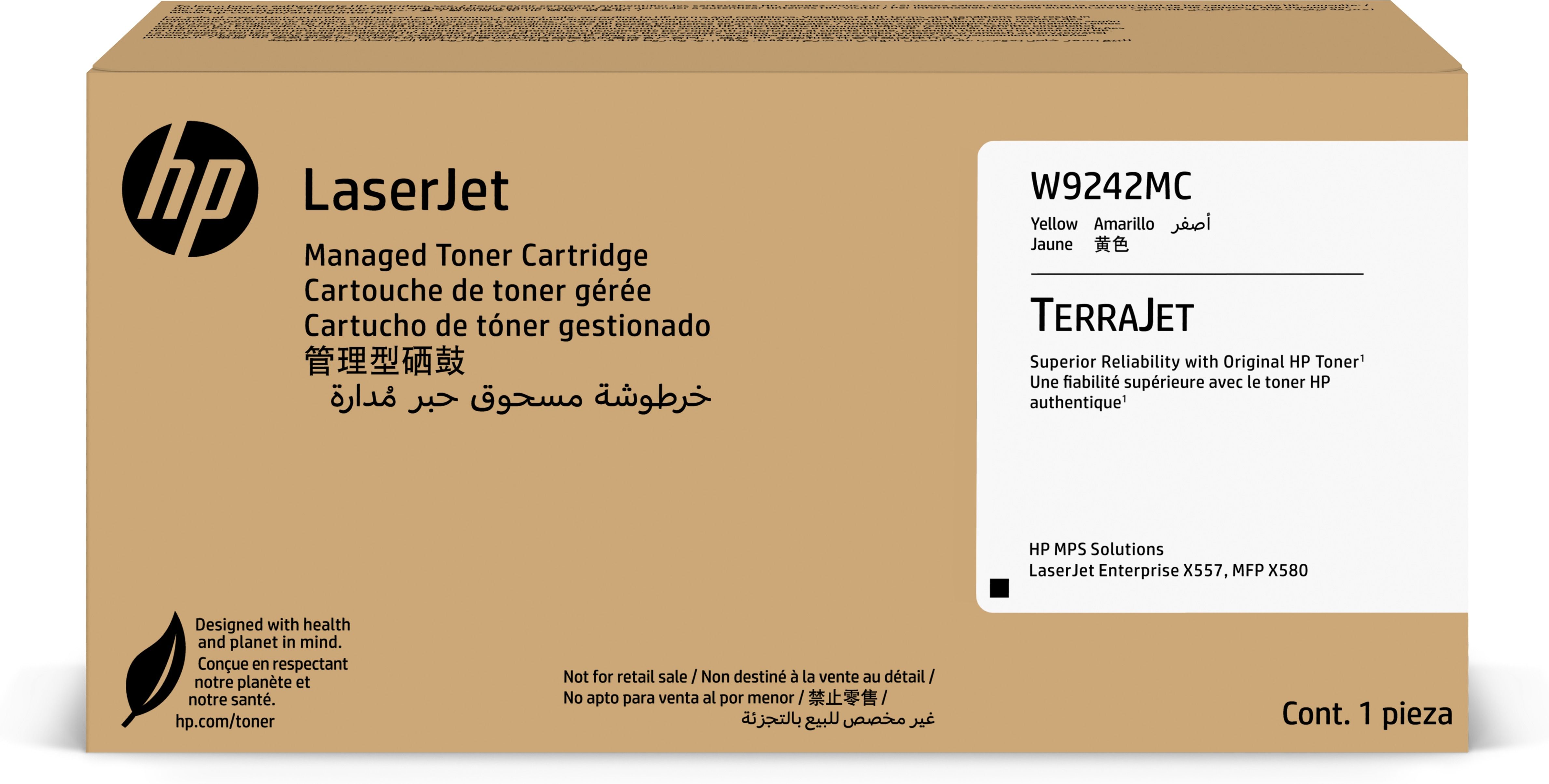 Cartus toner HP W9242MC ,Galben ,14 000 pagini ,Original (W9242MC) 