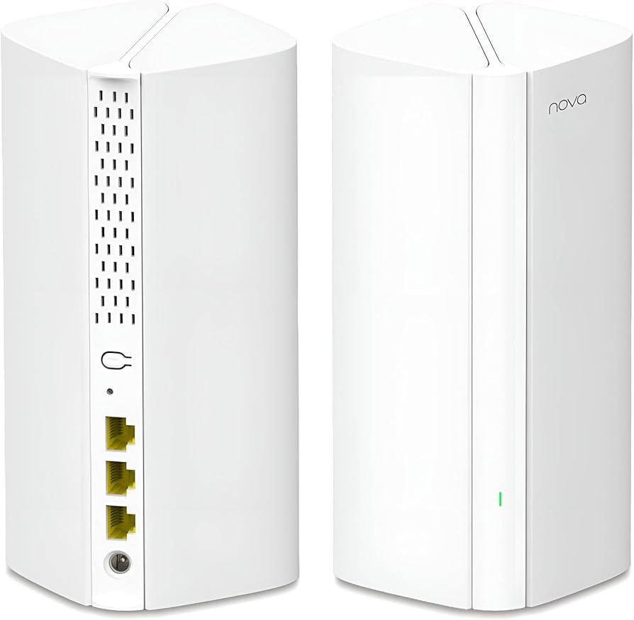 Tenda Tenda EX12 Dual-band (2.4 GHz / 5 GHz) AX3000 System Mesh Wi-Fi 6 (2-Pack) White