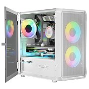 Logic PORTOS ARGB MINI USB 3.0 Case White