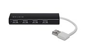 USB 2.0 HUB 1: 4/SLIM PASSIVE BLACK
